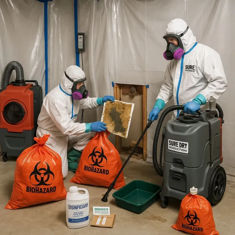 Contaminated Water Handling Protocols process in Peach Springs, AZ